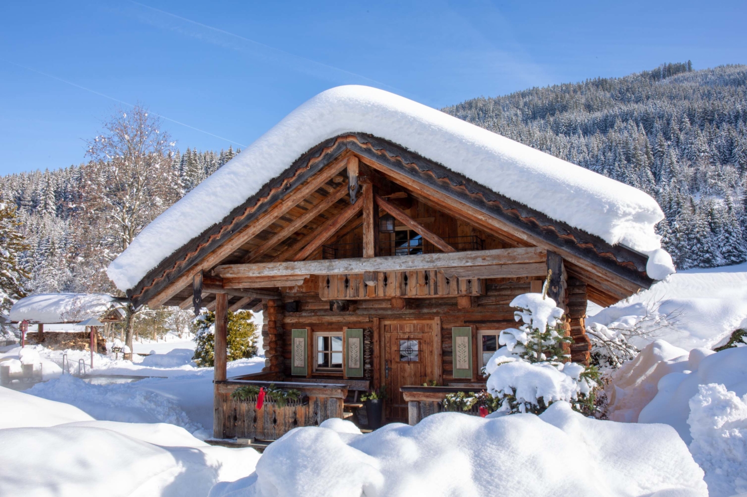 Luftbildaufnahme Hotel Bergzeit Flachau AirMedia